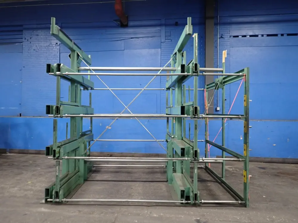 Steel Storage Systems 4200 Lbs Roll Out Racking - 4t-2g-36x15r-12