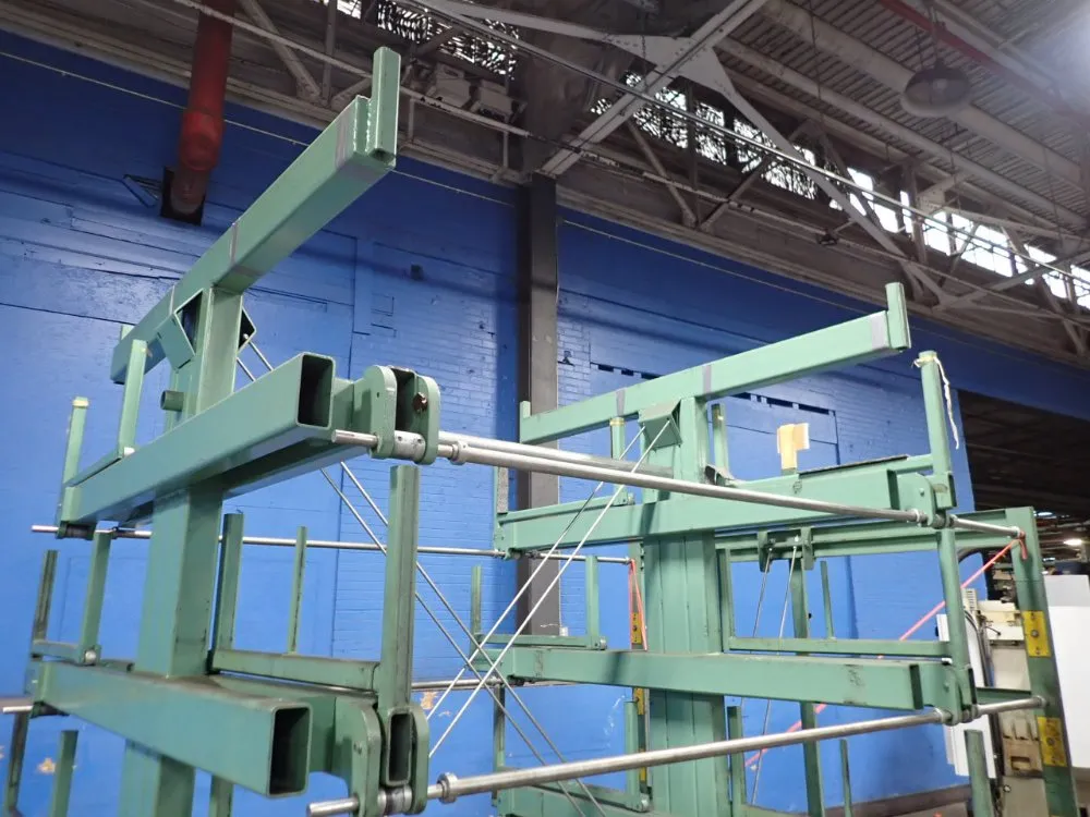 Steel Storage Systems 4200 Lbs Roll Out Racking - 4t-2g-36x15r-12