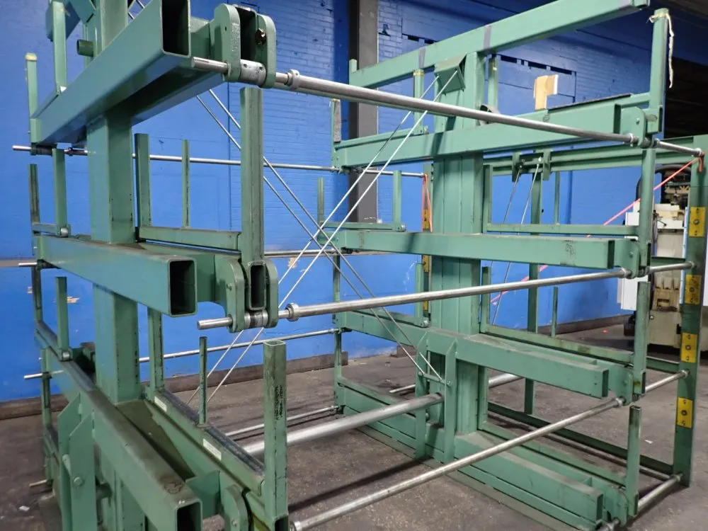 Steel Storage Systems 4200 Lbs Roll Out Racking - 4t-2g-36x15r-12