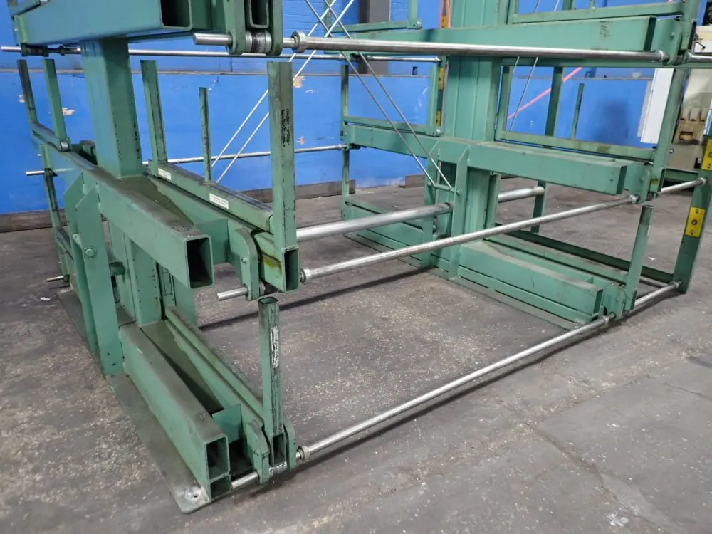 Steel Storage Systems 4200 Lbs Roll Out Racking - 4t-2g-36x15r-12