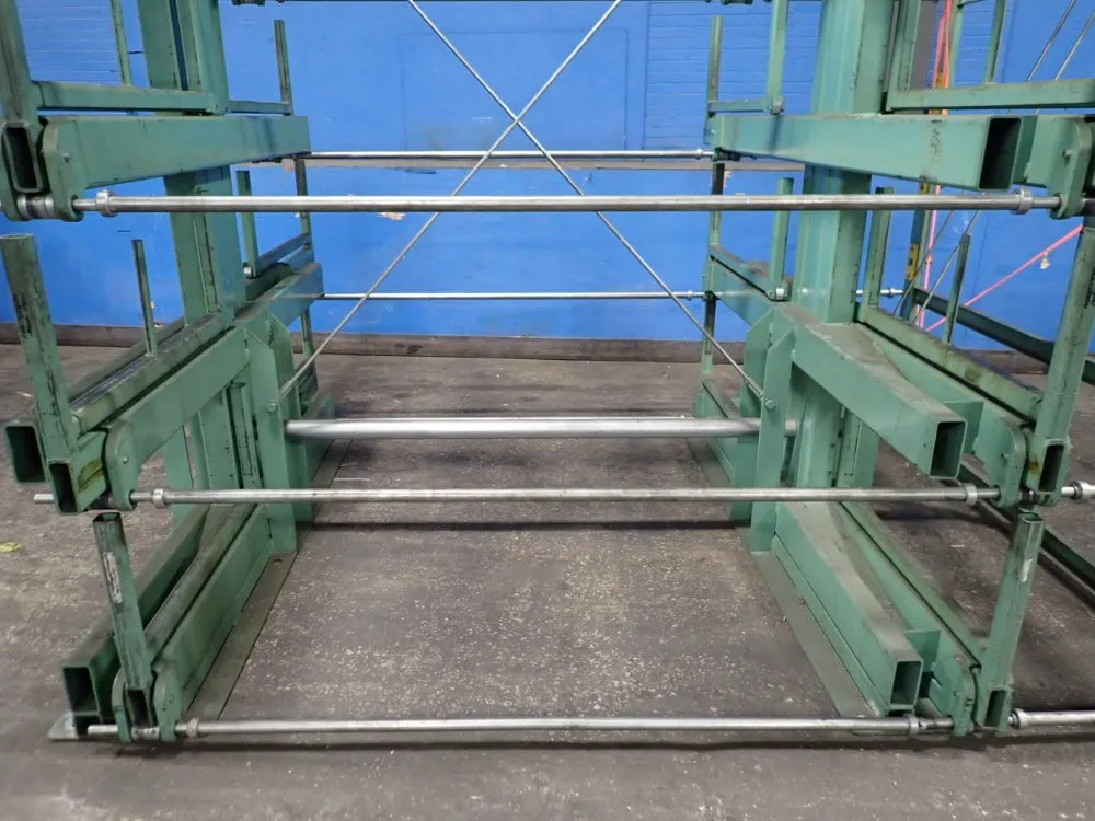 Steel Storage Systems 4200 Lbs Roll Out Racking - 4t-2g-36x15r-12