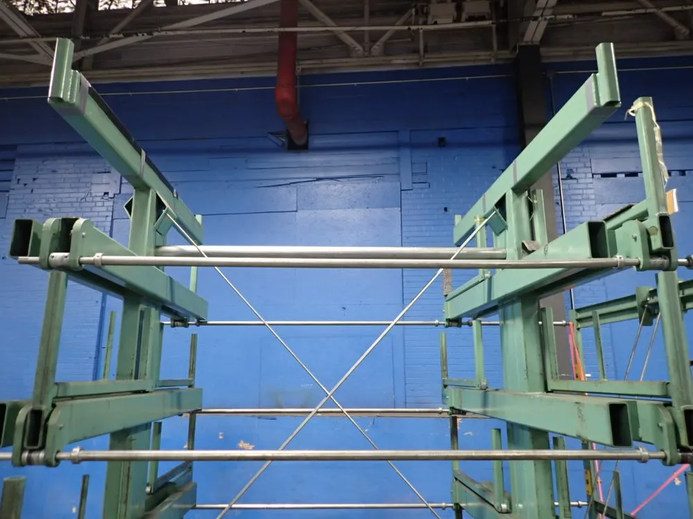 Steel Storage Systems 4200 Lbs Roll Out Racking - 4t-2g-36x15r-12