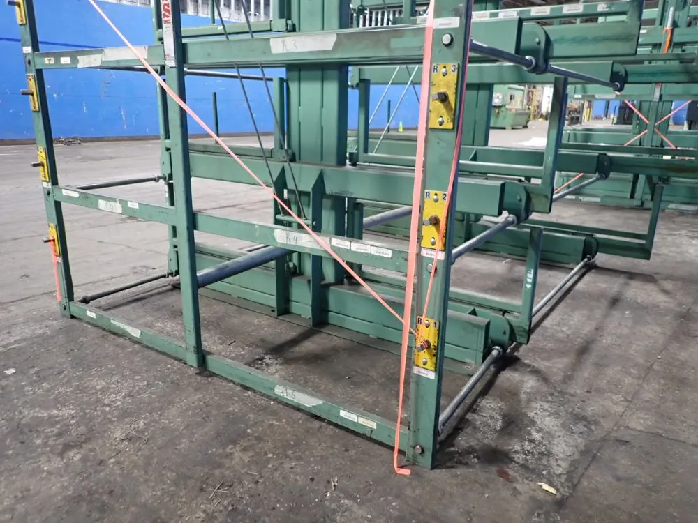 Steel Storage Systems 4200 Lbs Roll Out Racking - 4t-2g-36x15r-12