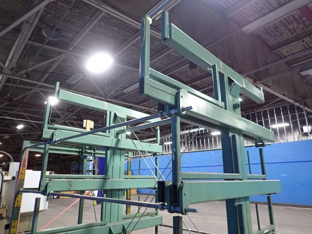 Steel Storage Systems 4200 Lbs Roll Out Racking - 4t-2g-36x15r-12