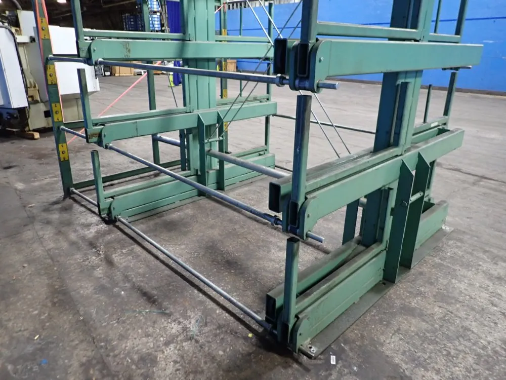 Steel Storage Systems 4200 Lbs Roll Out Racking - 4t-2g-36x15r-12