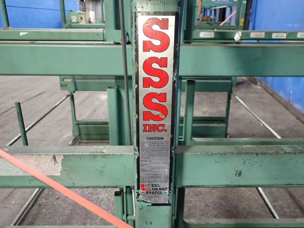 Steel Storage Systems 4200 Lbs Roll Out Racking - 4t-2g-36x15r-12