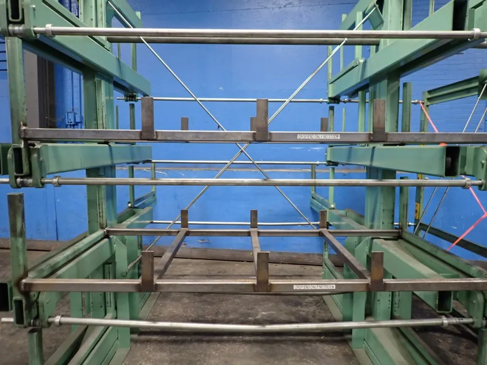 Steel Storage Systems 4200 Lbs Roll Out Racking - 4t-2g-36x15r-12