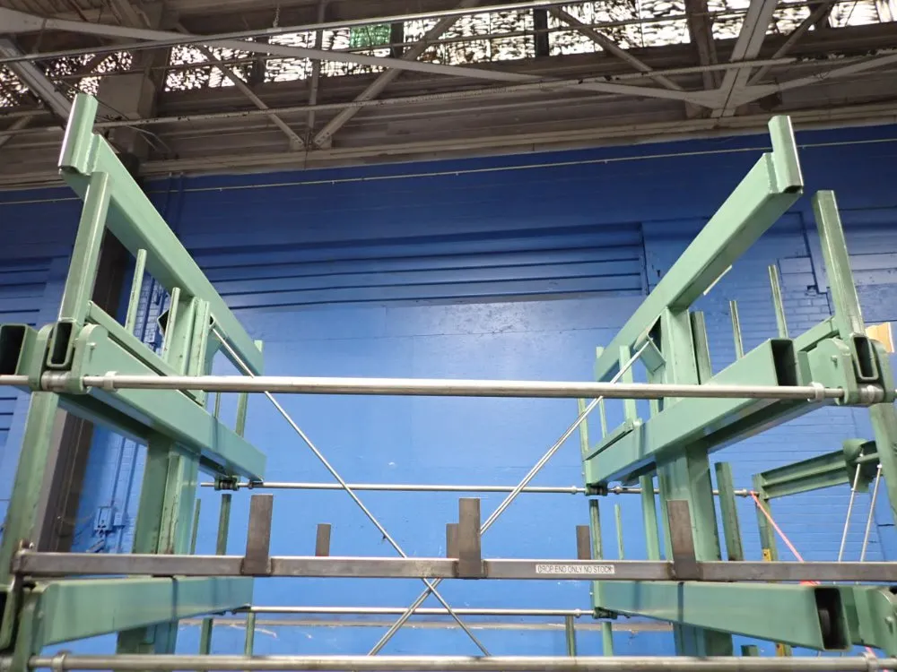 Steel Storage Systems 4200 Lbs Roll Out Racking - 4t-2g-36x15r-12