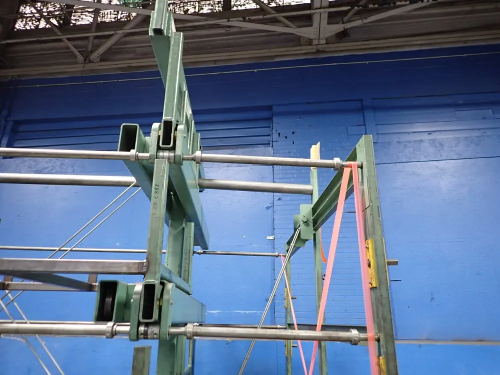 Steel Storage Systems 4200 Lbs Roll Out Racking - 4t-2g-36x15r-12