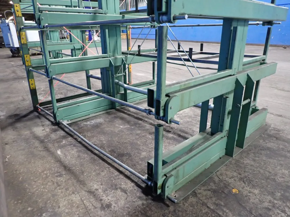 Steel Storage Systems 4200 Lbs Roll Out Racking - 4t-2g-36x15r-12