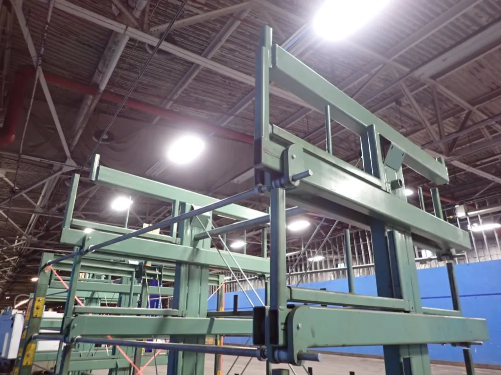 Steel Storage Systems 4200 Lbs Roll Out Racking - 4t-2g-36x15r-12