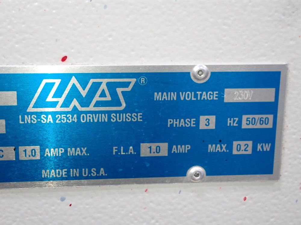 Lns 64" Bar Feeder - Q.l. Servo S3 T