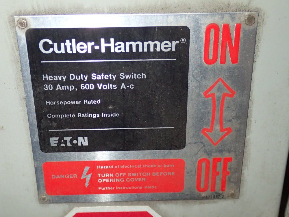 Eaton/cutler Hammer Fusible Disconnect