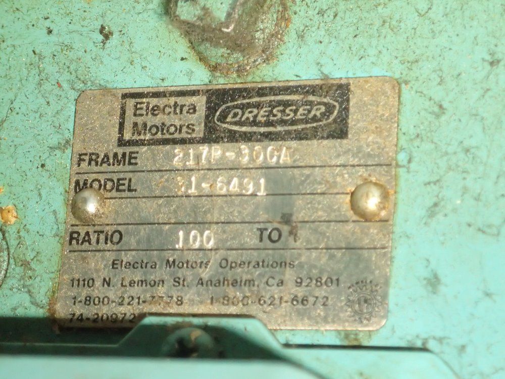 Dresser Gear Reducer