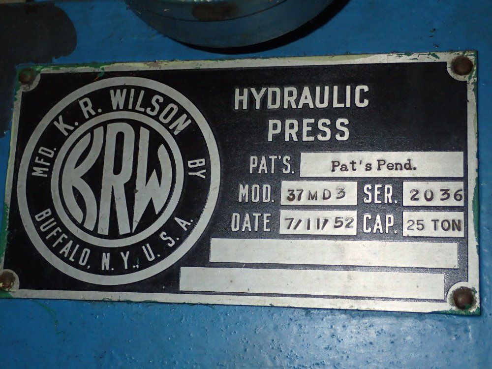 Krw Hydraulic Press