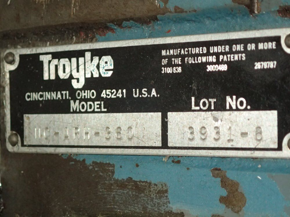 Troyke Rotary Indexer