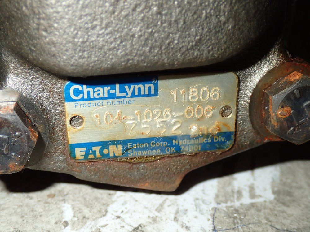 Char Lynn/eaton Hydraulic Pump