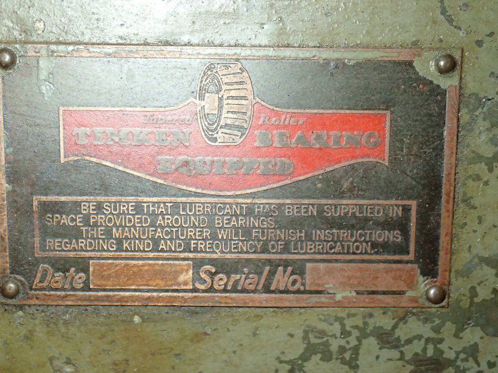 Timkin Clausing Lathe