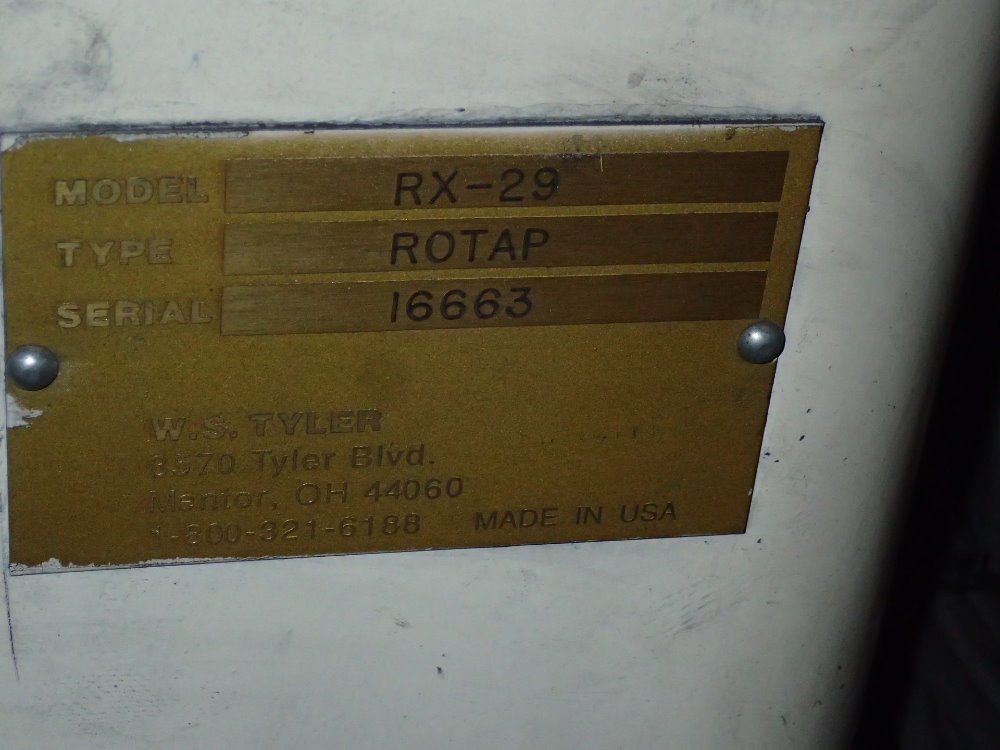 Tyler Testing Sieve Shaker