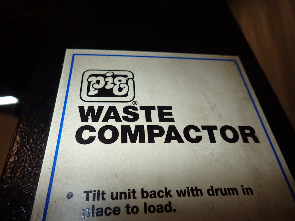 New Pig Drum Waste Compactor