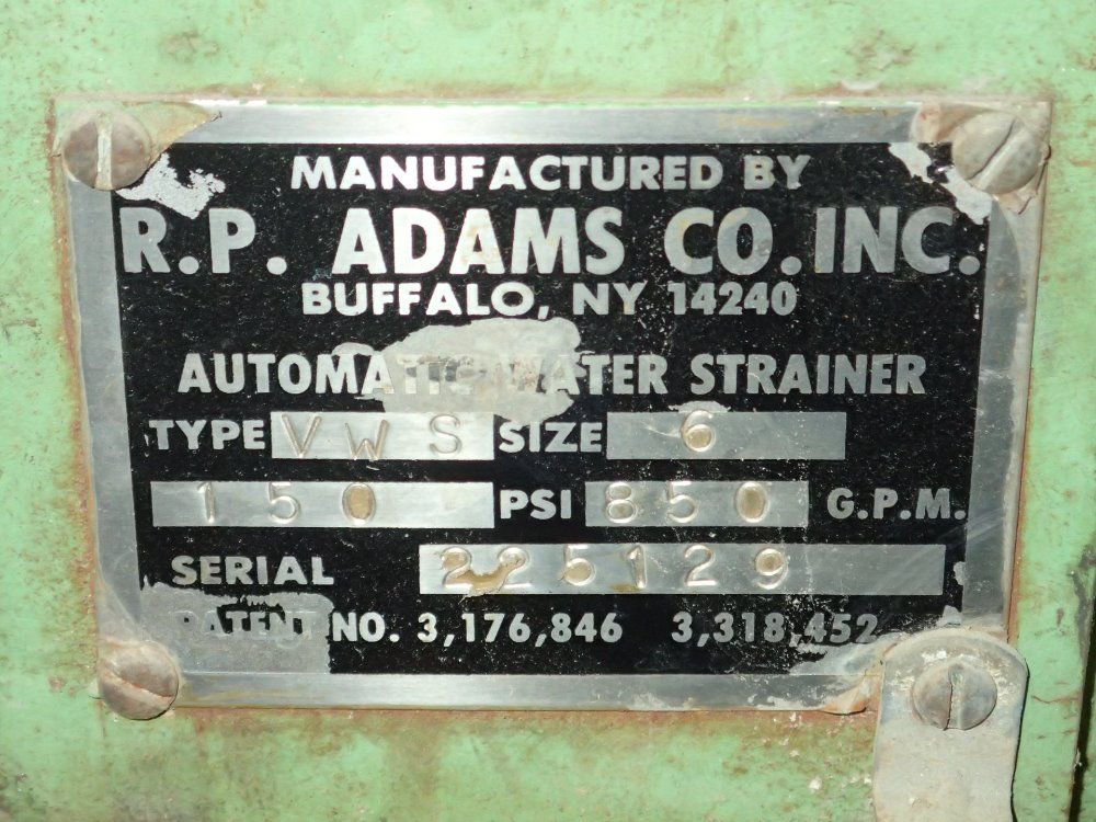 R.p. Adams Co Inc Filter