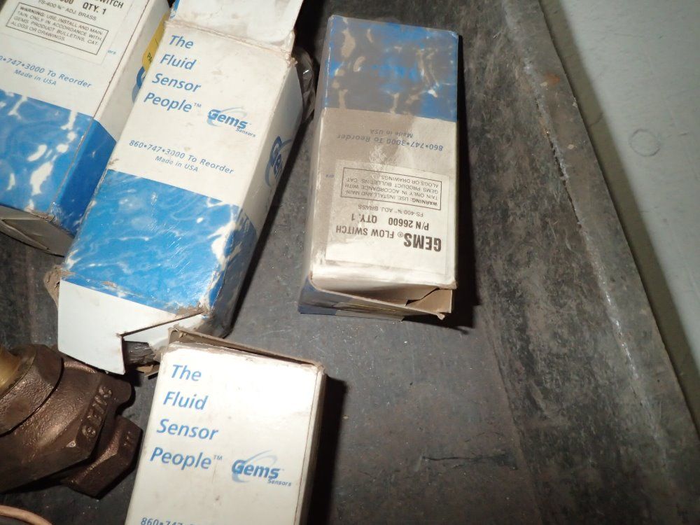 Gems Brass Flow Switches