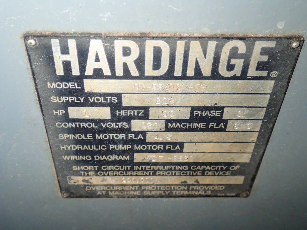 Hardinge Super Precision Lathe