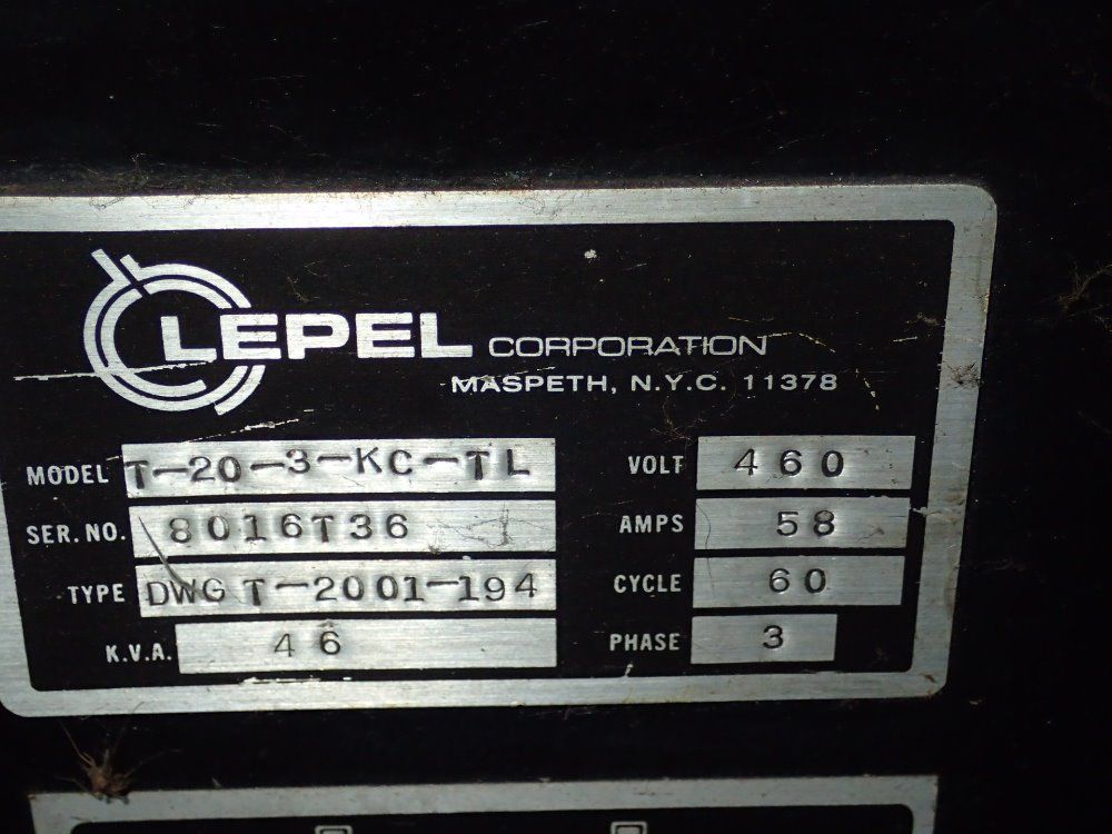 Lepel Solid State Power Supply