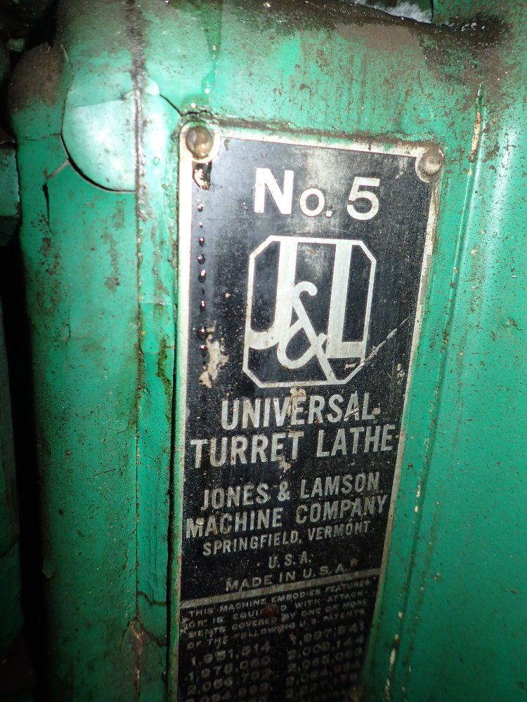 J & L Turret Lathe