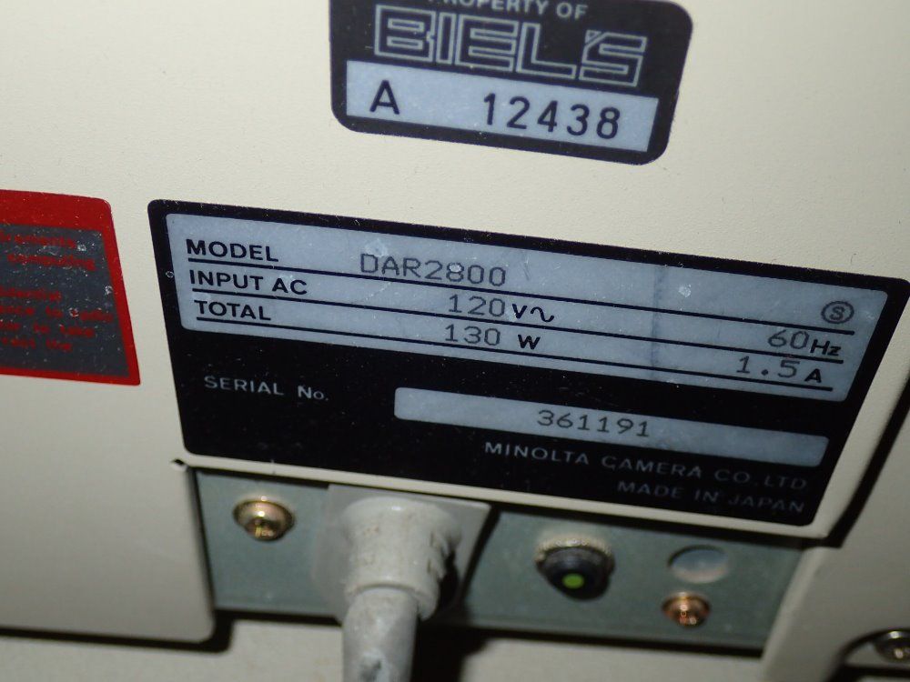Minolta Portable Planetary Scanner