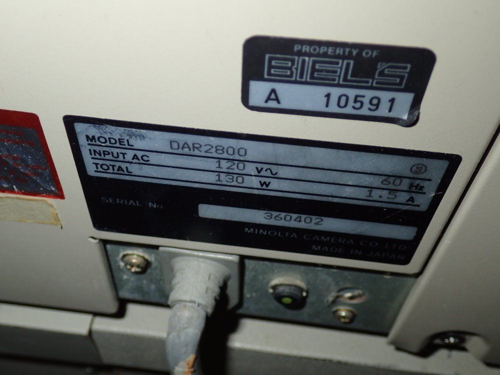 Minolta Portable Planetary Scanner