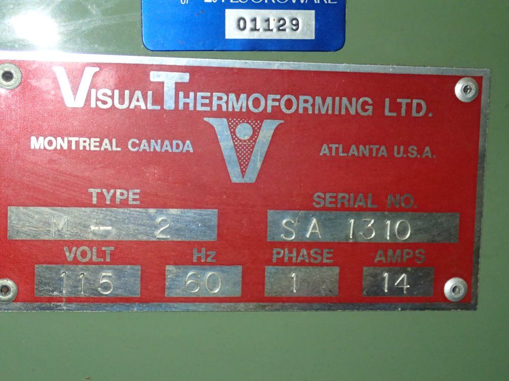 Visual Thermoforming Thermoformer