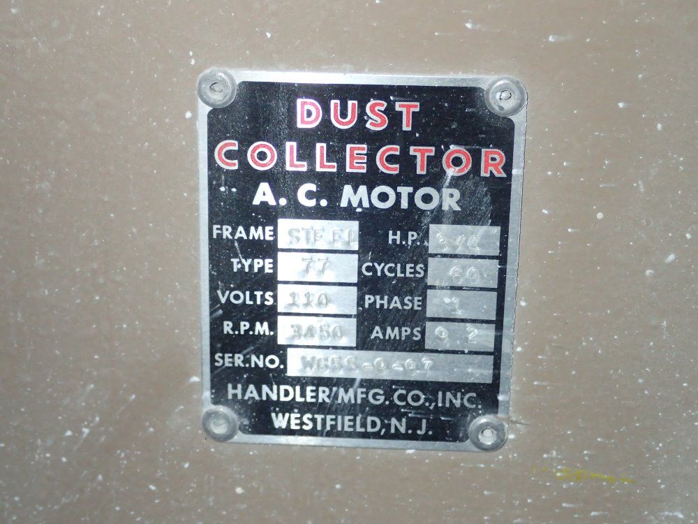 Handler Manufacturing Co Inc Dust Collector