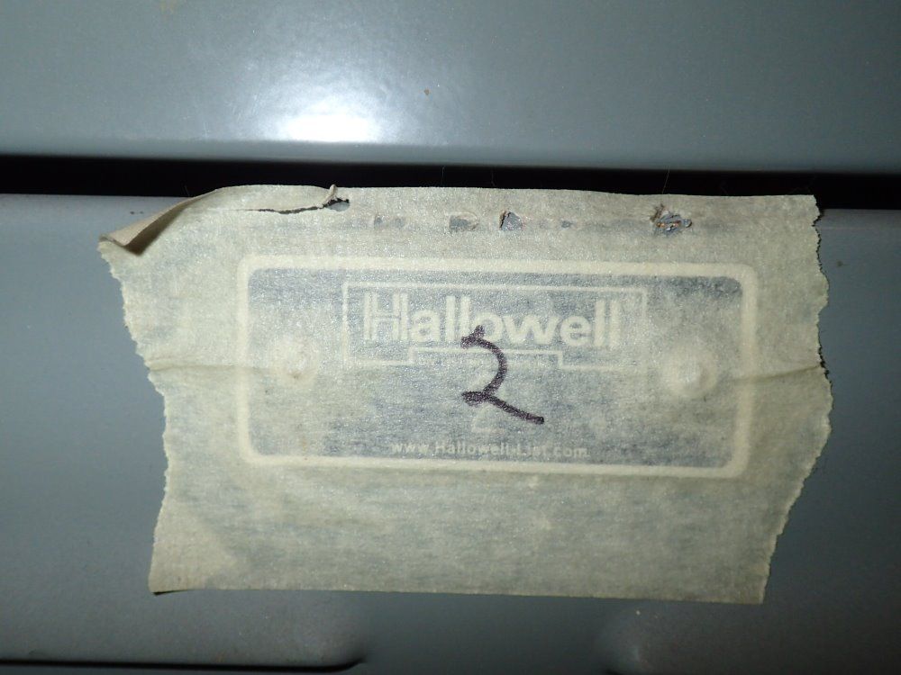 Hallowell Locker Section