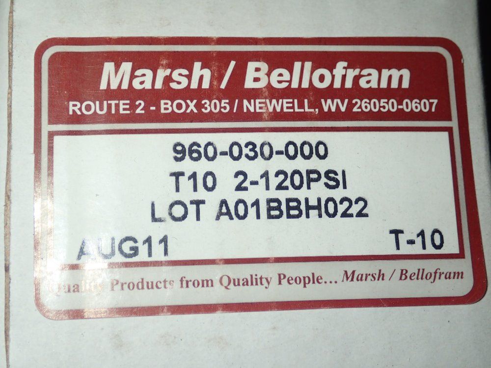 Bellofram Pneumatic Pressure Regulator - 960-030-000