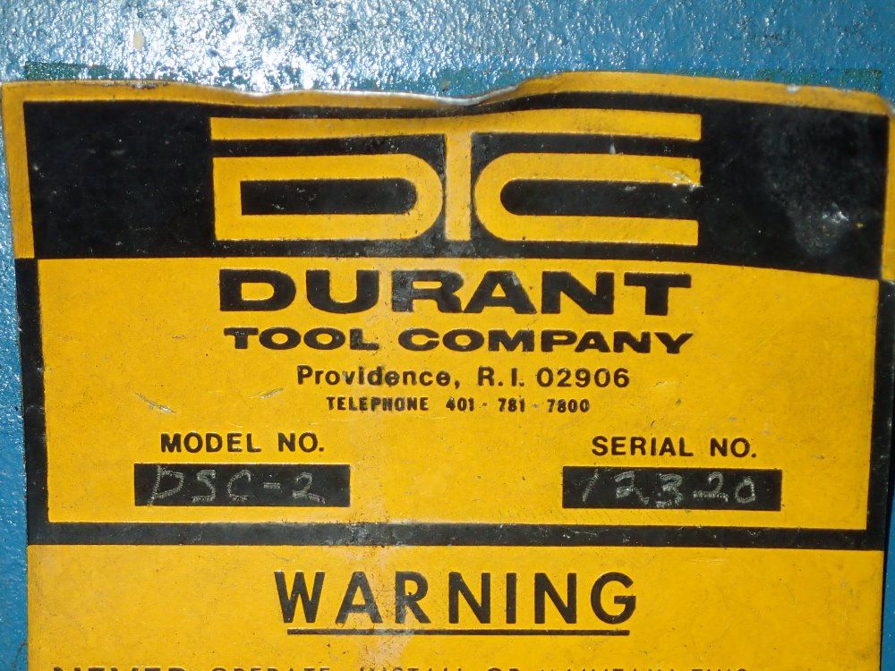 Durant Tool Co. Coil Reel/winder