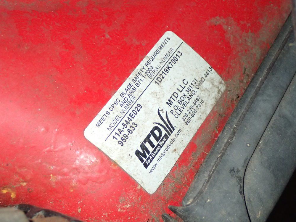 Mtd Gas Powered Lawn Mower