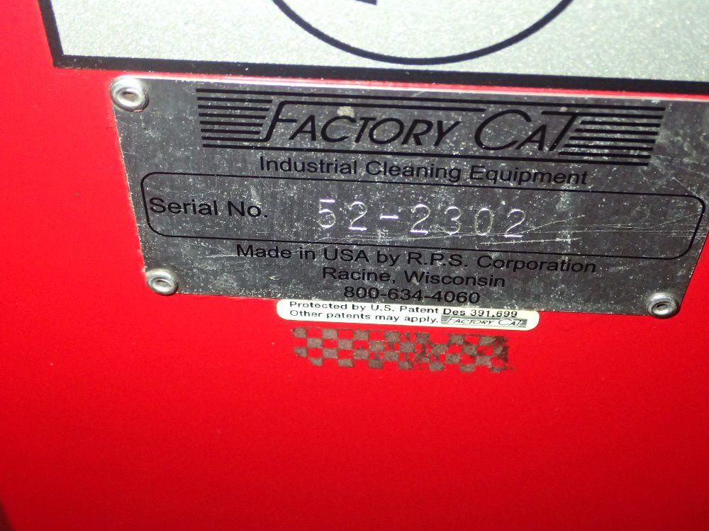 Factory Cat 52'' Electric Floor Scrubber