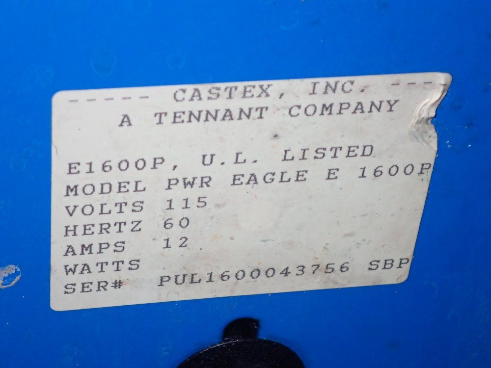 Castex/tennant Electric Floor Scrubber