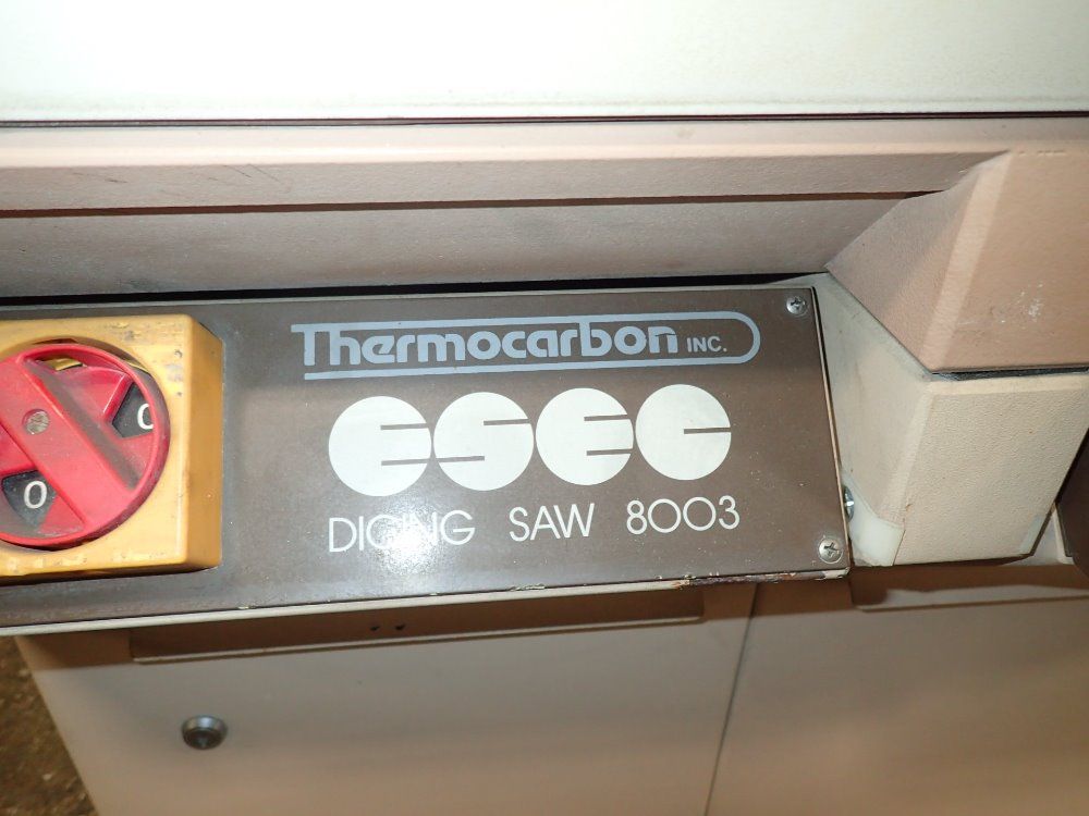 Thermocarbon / Esec 4" Dicing Saw - 8003-2