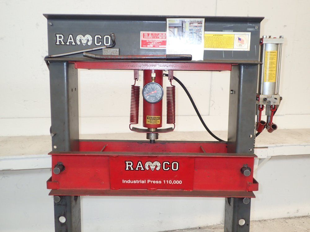 Ramco 55 Ton Hydraulic H Frame Press - Rp55