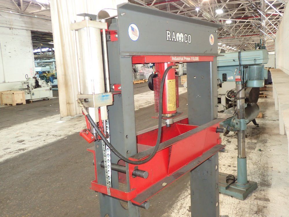Ramco 55 Ton Hydraulic H Frame Press - Rp55