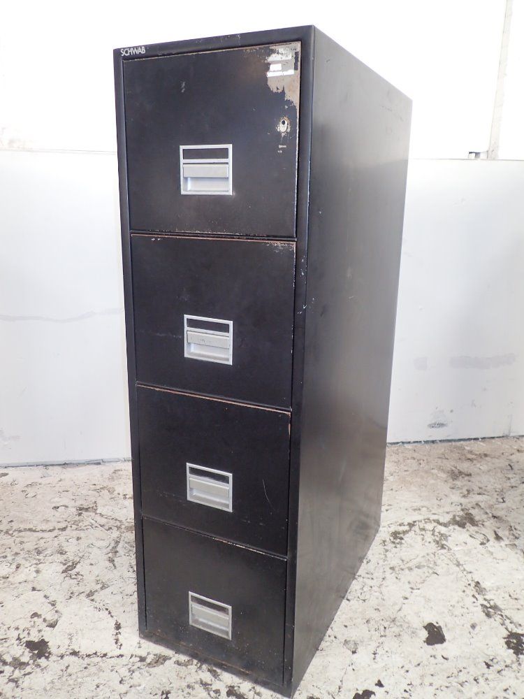 Schwab Safe Co. Fireproof File Cabinet