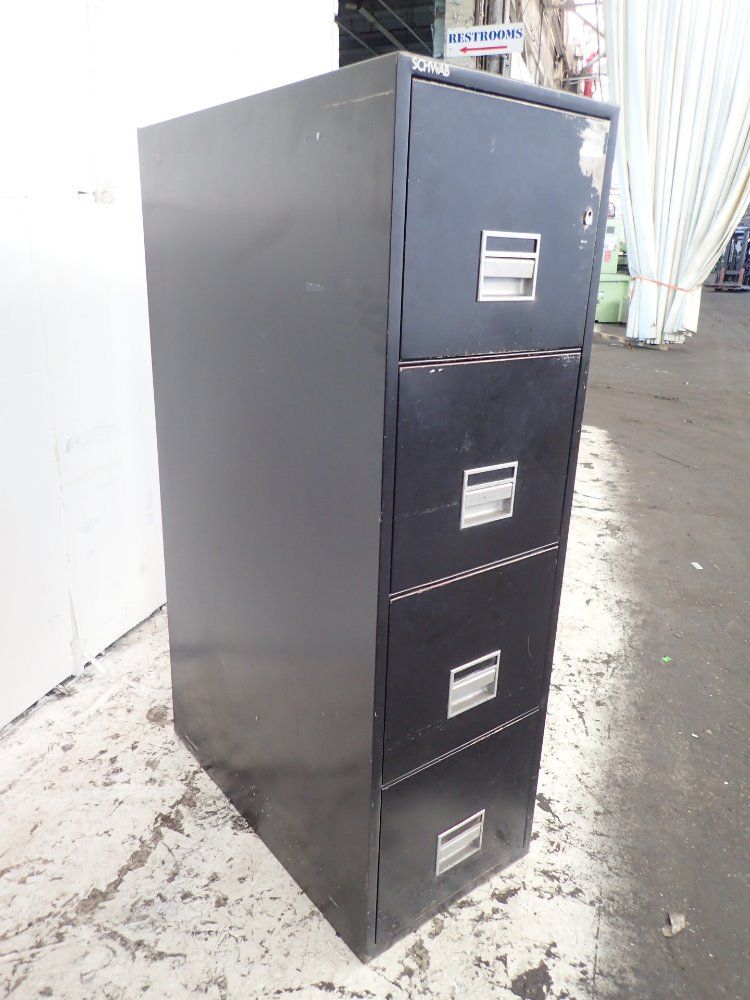 Schwab Safe Co. Fireproof File Cabinet