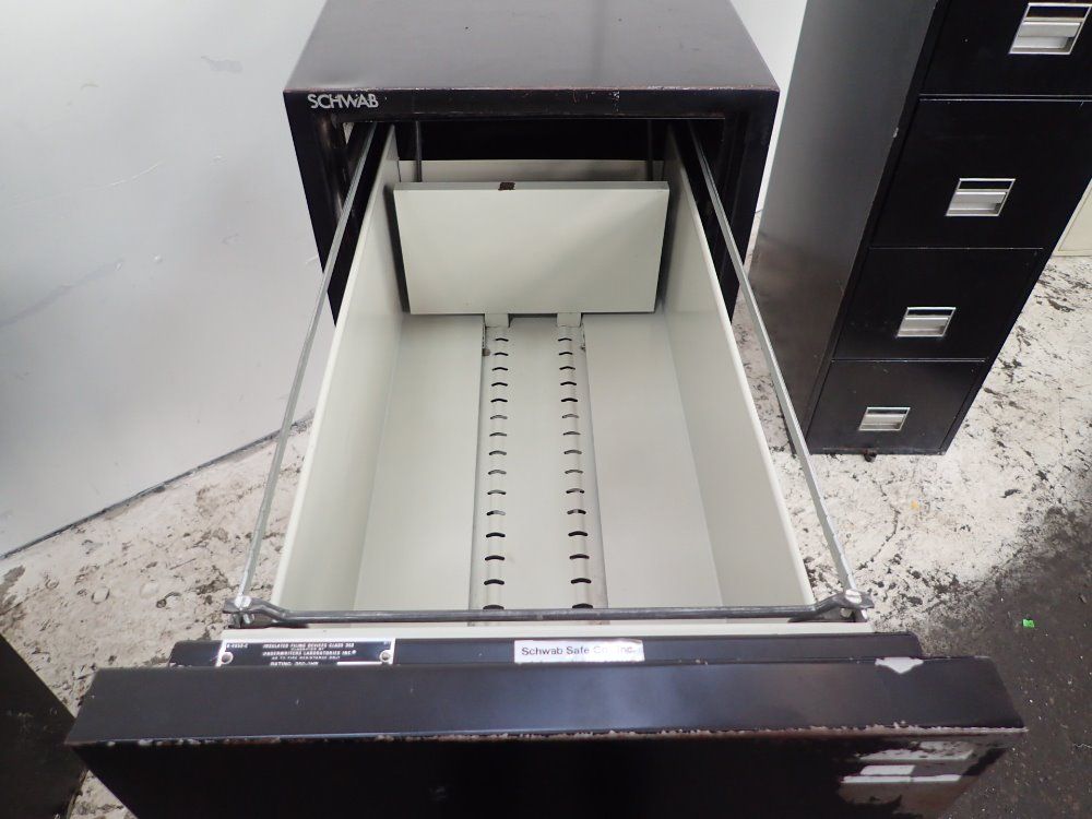 Schwab Safe Co. Fireproof File Cabinet