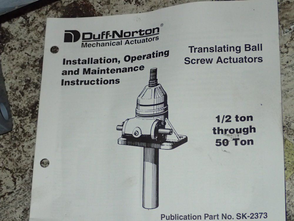 Duff-norton Screw Jack - 8128776