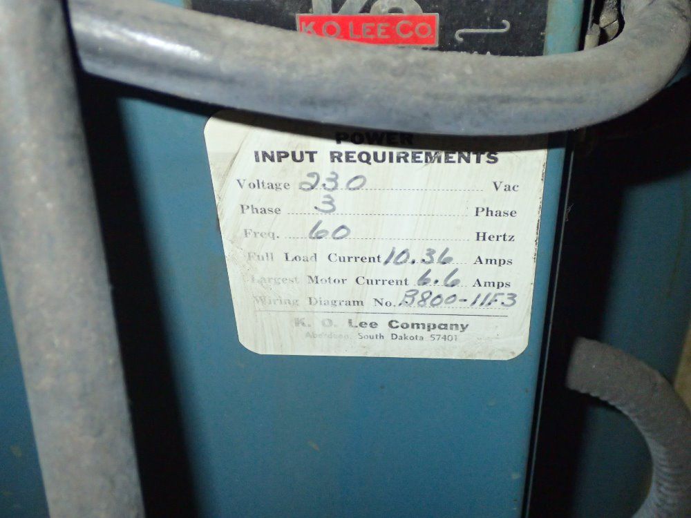 K O Lee Surface Grinder