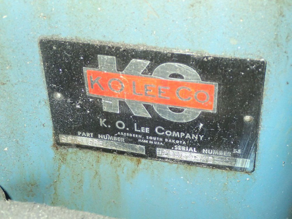 K O Lee Surface Grinder