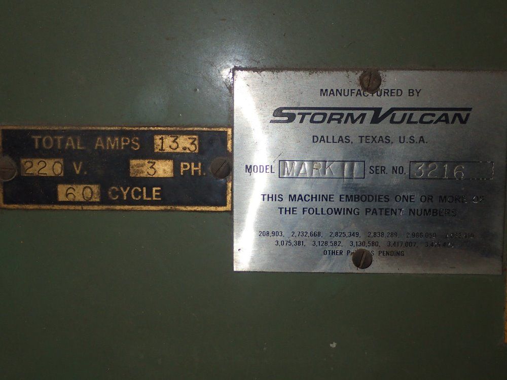 Storm Vulcan Parts Washer