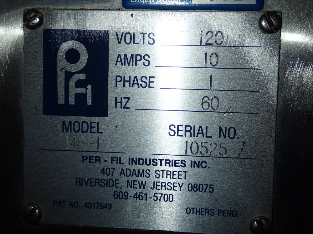 Per-fil 12"x16" Ink Cartridge Auger Filler - Mr-i
